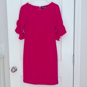 NWOT Karl Lagerfeld Hot Pink Dress
